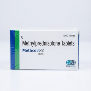 Methcort-8 (Methylprednisolone) Tablets 8mg by Genderma