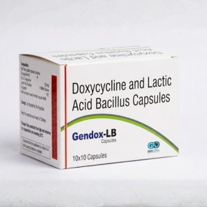 Gendox-LB (Doxycycline & Lactic Acid Bacillus) Capsules by Genderma