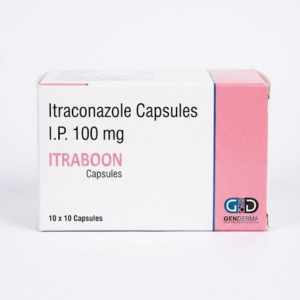Itraboon (Itraconazole) Capsules I.P. 100mg by Genderma